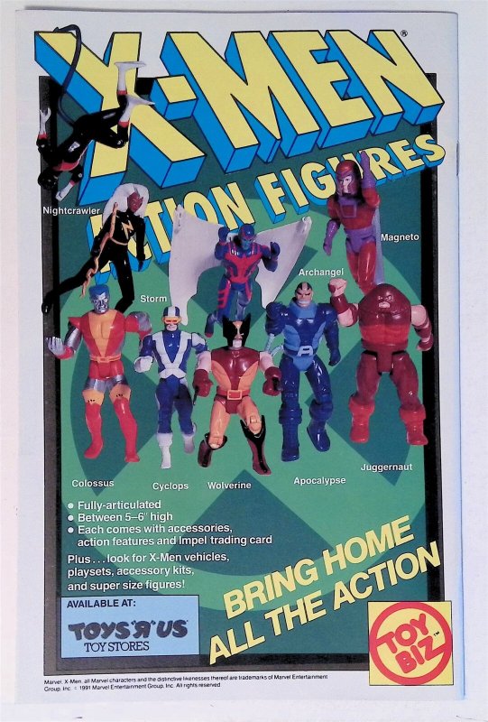 X-Men #1C (Oct 1991, Marvel) VF+