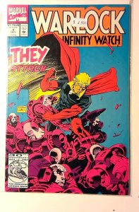 Warlock and the Infinity Watch #4 (1992) Marvel Comics 1st Print Comic Book