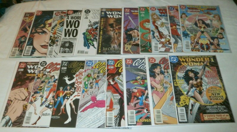 Wonder Woman V2 #101-136, Annuals, Plus, Files, Byrne run 100% complete set