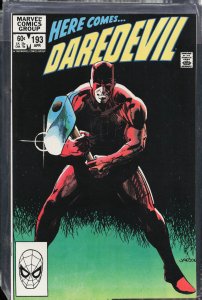 Daredevil #193 Direct Edition (1983) Daredevil