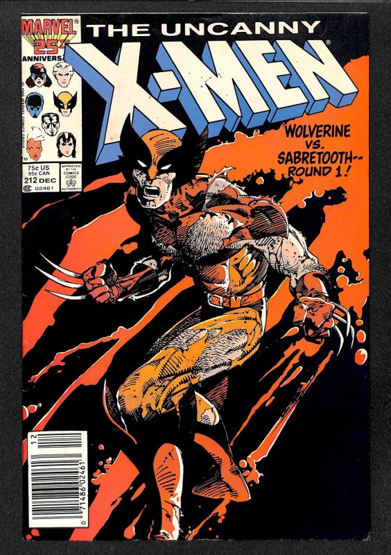 The Uncanny X-Men #212 (1986)