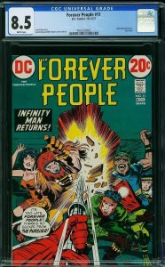 Forever People #11 (1972) CGC 8.5 VF+