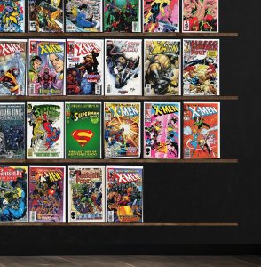 Huge Lot 150+ Comics with The Uncanny X-Men, Badger & More!