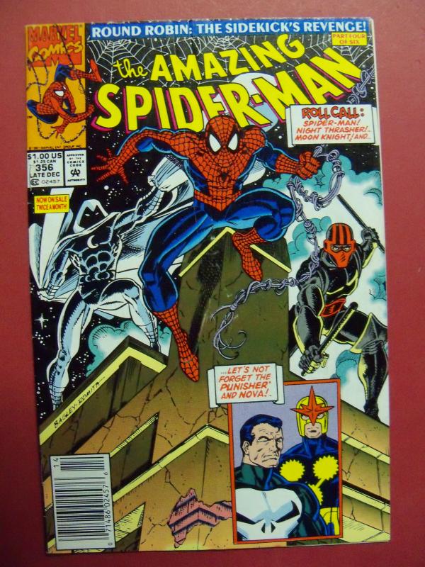 THE AMAZING SPIDER-MAN #356 (VF/NM 9.0) OR BETTER MARVEL COMICS HIGH GRADE