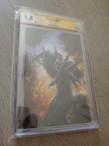 BATMAN WHO LAUGHS #1 CGC 9.8 SS CLAYTON CRAIN SCORPION COMICS EDITION COVER C