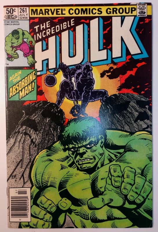 The Incredible Hulk #261 (7.0-NS, 1981)