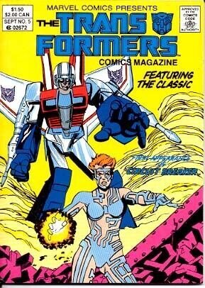 TRANSFORMERS COMICS MAGAZINE #5-MARVEL