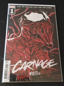 MARVEL COMICS CARNAGE BLACK WHITE AND BLOOD #1