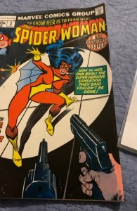 Spider-Woman #1 (1978)first Spider-woman solo series