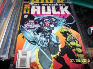 incredible hulk  # 430 1995 marvel speedfreek -  marvel  