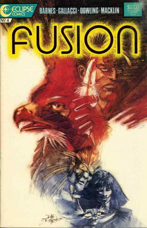 Fusion #4 VF/NM; Eclipse | save on shipping - details inside 