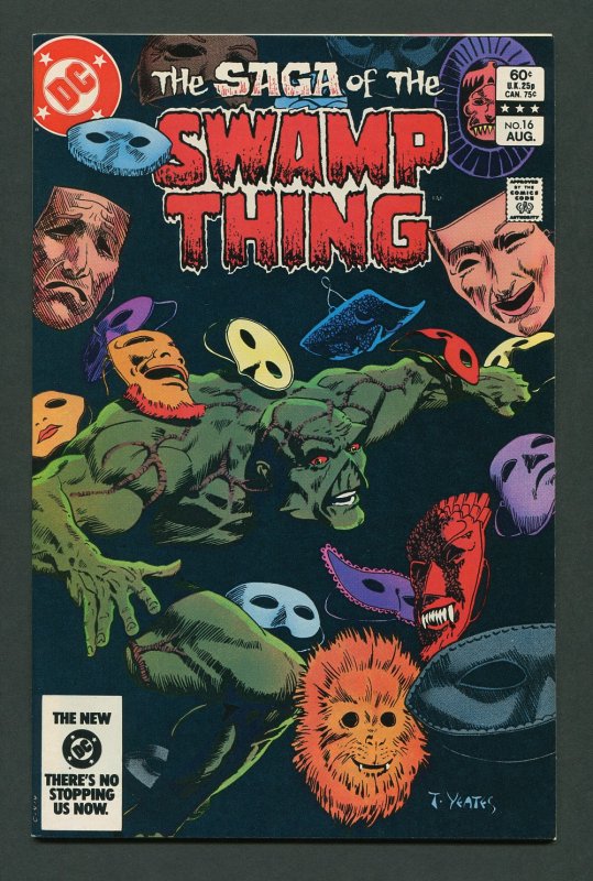 Swamp Thing #16  (2nd Series)  9.2 NM-  August 1983