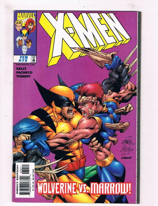 X-Men # 72 VF/NM Marvel Comic Books Wolverine Cyclops Gambit Rogue Magneto!! SW8