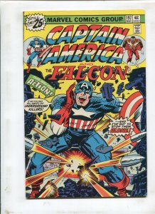 CAPTAIN AMERICA #197 - THE ROCKS ARE BURNING ft THE FALCON! (6.0) 1976