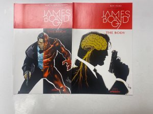 6 James Bond The Body DYNAMITE comic book #1 2 3 4 5 6 12 MS10