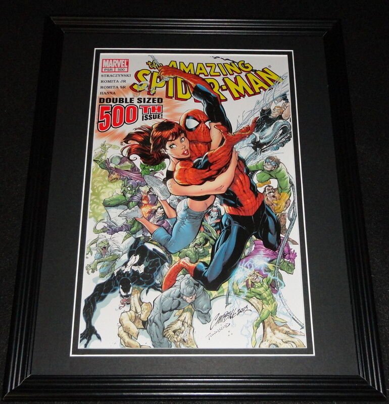 Amazing Spider-Man #500 Framed Cover Photo Poster 11x14 Official Repro