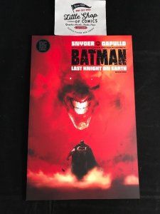 BATMAN LAST KNIGHT ON EARTH #1 NM MAIN Cover & JOCK variant DC Comics
