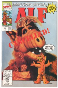 ALF #50 (1992) HARD TO FIND FINAL ISSUE!