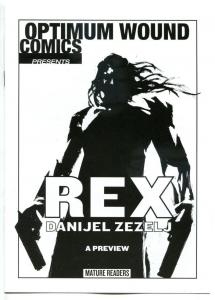 REX Preview, NM-, Optimum Wound, Danijel Zezelj, 2008, more Promos in store