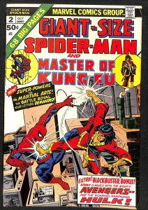 Giant-Size Spider-Man #2 Master of Kung Fu!