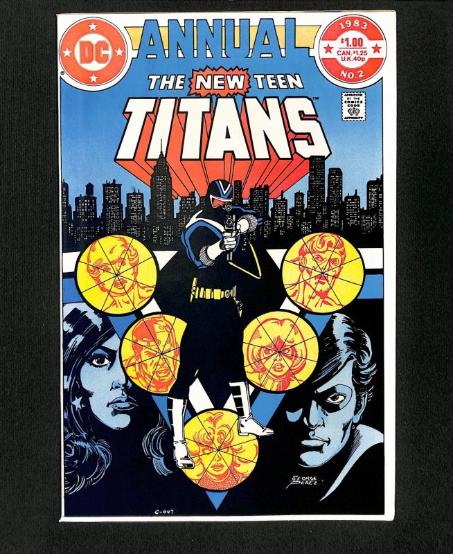 New Teen Titans Annual #2 1st Vigilante!