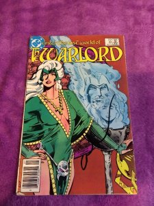 The warlord #81 rare bronze age signed by gary cohn dc comics comic book vintage