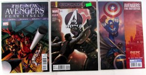 Avengers Lot of 3 #New 16, World 21, Initiative 34 2011 Marvel Ms. Marvel Comics