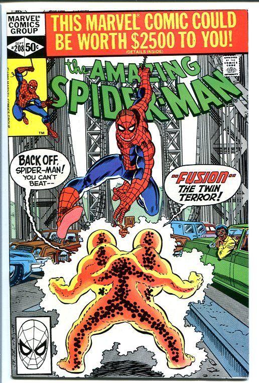 AMAZING SPIDER-MAN #208-VF/NM-Bronze Age-High Grade VF/NM