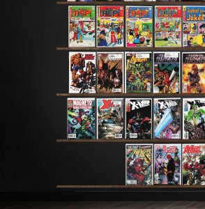 Huge Lot 160+ Comics with New Avengers, Legion Of Super Heroes, Exiles & More!