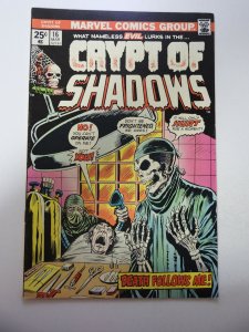 Crypt of Shadows #16 (1975) VG/FN Condition small moisture stains fc