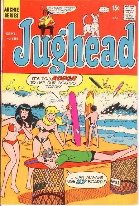 JUGHEAD (1949-1987)196 VF-NM   September 1971 COMICS BOOK