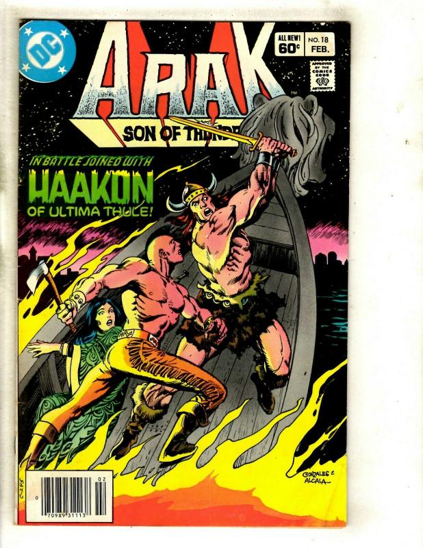 12 Arak Son of Thunder DC Comics # 7 8 9 12 13 14 16 17 18 19 21 22 WS12 