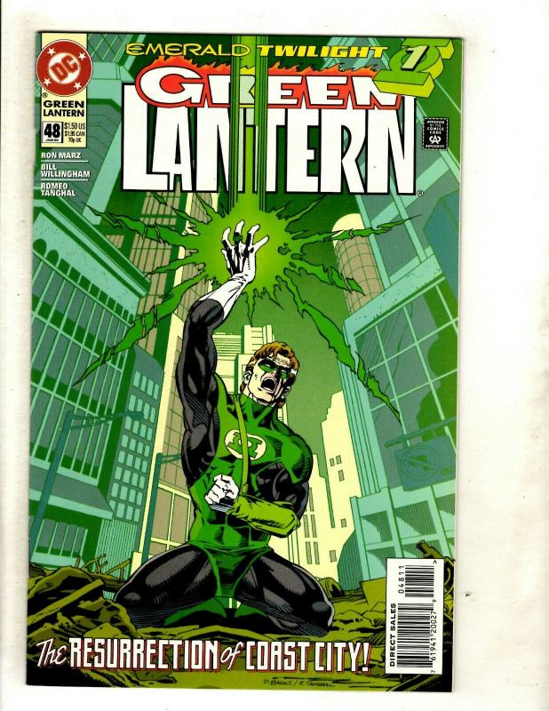 Lot Of 5 Green Lantern DC Comic Books # 48 49 50 51 52 Emerald Twilight NM GK5
