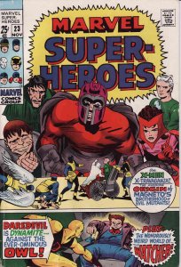 Marvel Super-Heroes (Vol. 1) #23 FN ; Marvel | X-Men 4 reprint