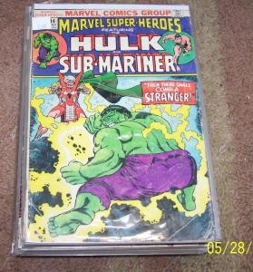 Marvel Super-Heroes # 44 (Jul 1974, Marvel) incredible hulk/ tales to astonish