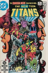 New Teen Titans, The (1st Series) #24 FN ; DC | George Perez Omega Men