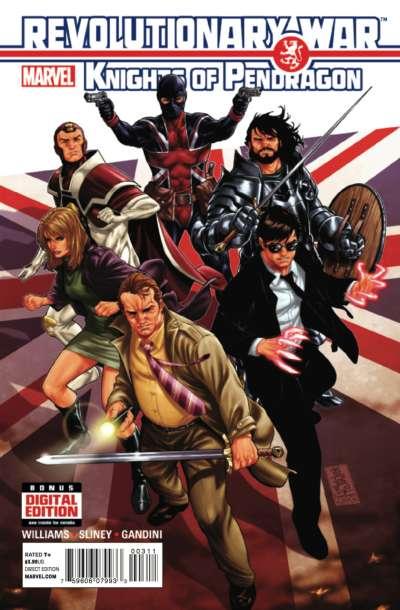 Revolutionary War: Knights of Pendragon #3, NM (Stock photo)