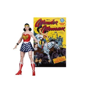 • DC Direct Wonder Woman (Wonder Woman #1) 7in Action Figure with Comic