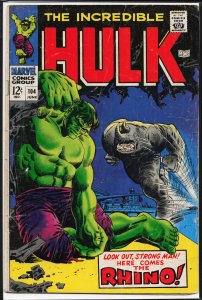 The Incredible Hulk #104 (1968) Hulk