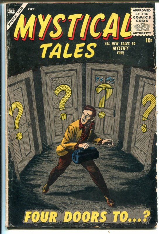 Mystical Tales #3 1956-Atlas-Bill Everett-terror-Reed Crandall-Mac Paluka-VG 