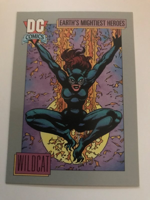 WILDCAT #78 card : 1992 DC Universe Series 1, NM/M, Impel; Girl Hero