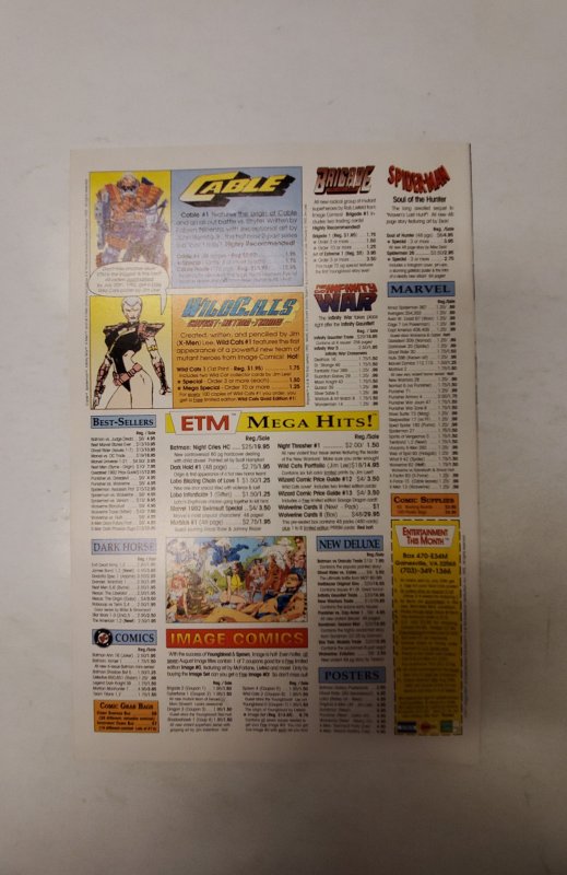 The Punisher: War Zone #6 (1992) NM Marvel Comic Book J721