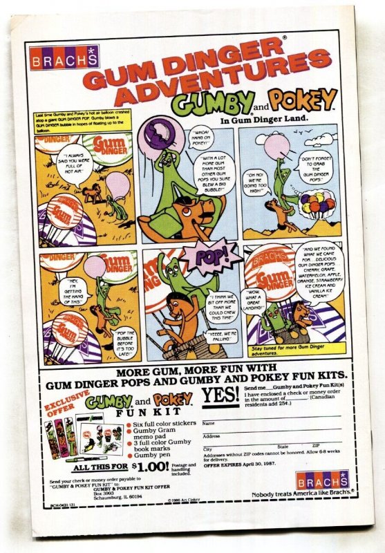 G.I. JOE, A Real American Hero #57--Destro issue--Comic book--Marvel