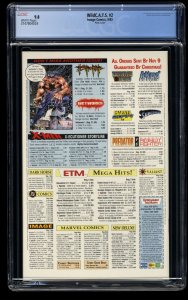 WildC.A.T.S. #2 CGC NM/M 9.8 White Pages