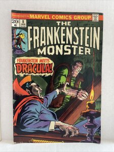 Frankenstein Monster #8 & 9 Werewolf By Night 19 Dracula