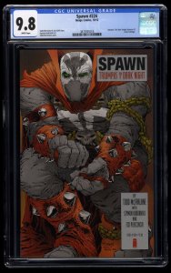 Spawn #224 CGC NM/M 9.8 White Pages Batman Dark Knight Returns Homage!