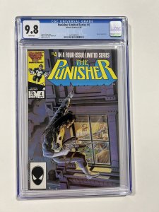 Punisher Limited Series 4 Cgc 9.8 Wp Marvel 1986