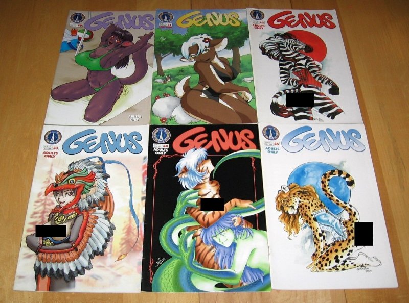 Huge Genus bundle, from Radio ComixSin Factory. 45 issue Furry comics. 1100$ OFF