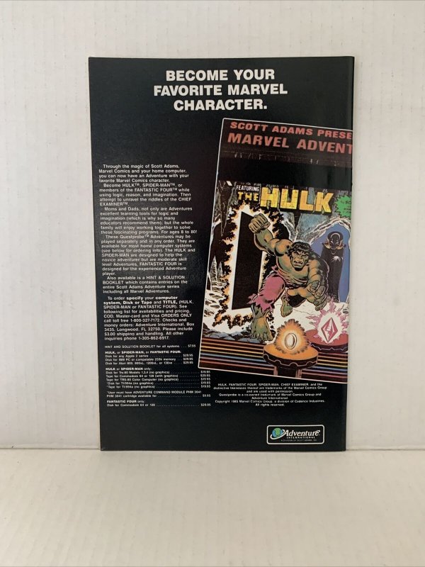 The Vision And The Scarlet Witch #8 1985