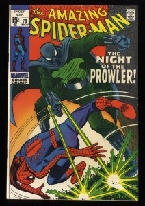 Amazing Spider-Man #78 FN/VF 7.0 1st Appearance Prowler!